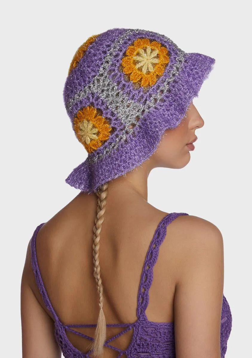 Summer Dream Crochet Bucket Hat-