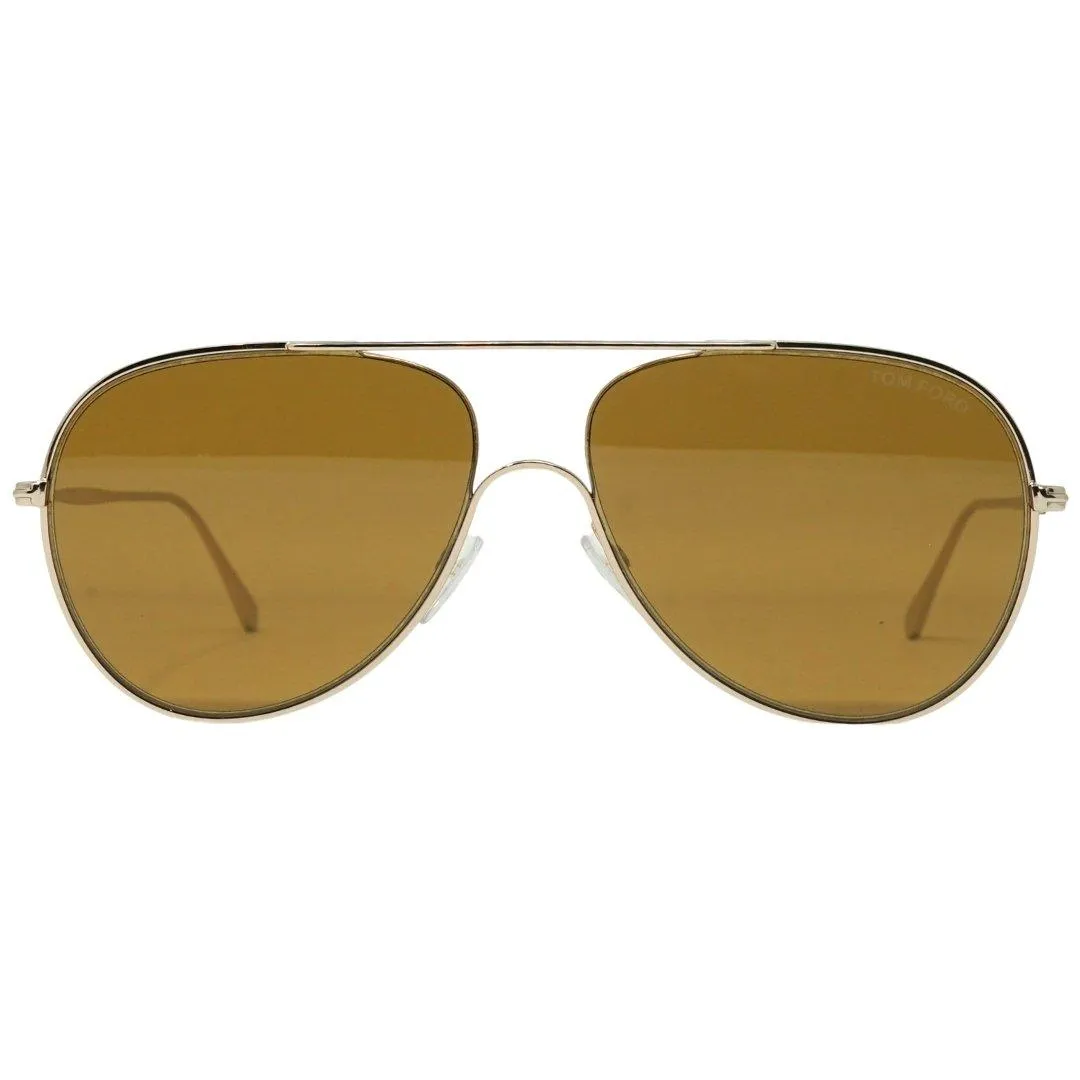 Sunglasses | Anthony FT0695 28E Gold Sunglasses | Tom Ford