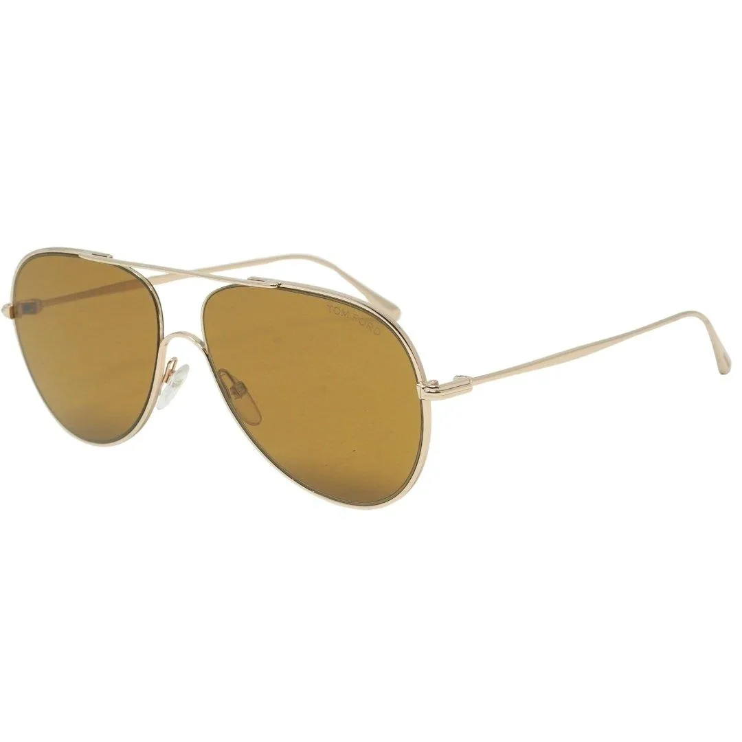 Sunglasses | Anthony FT0695 28E Gold Sunglasses | Tom Ford