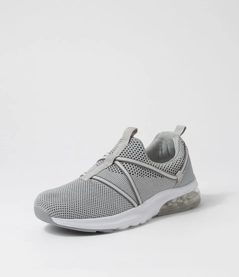 SUPERSOFT Bossi Light Grey Knit Sneakers