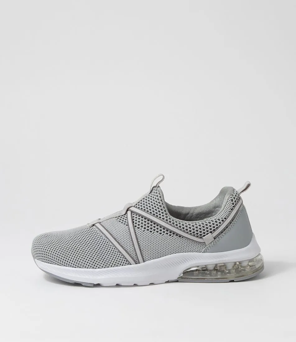 SUPERSOFT Bossi Light Grey Knit Sneakers