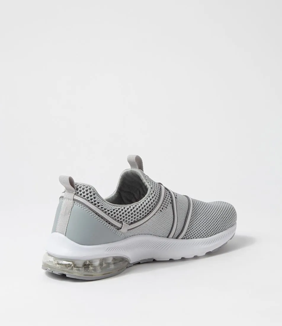 SUPERSOFT Bossi Light Grey Knit Sneakers