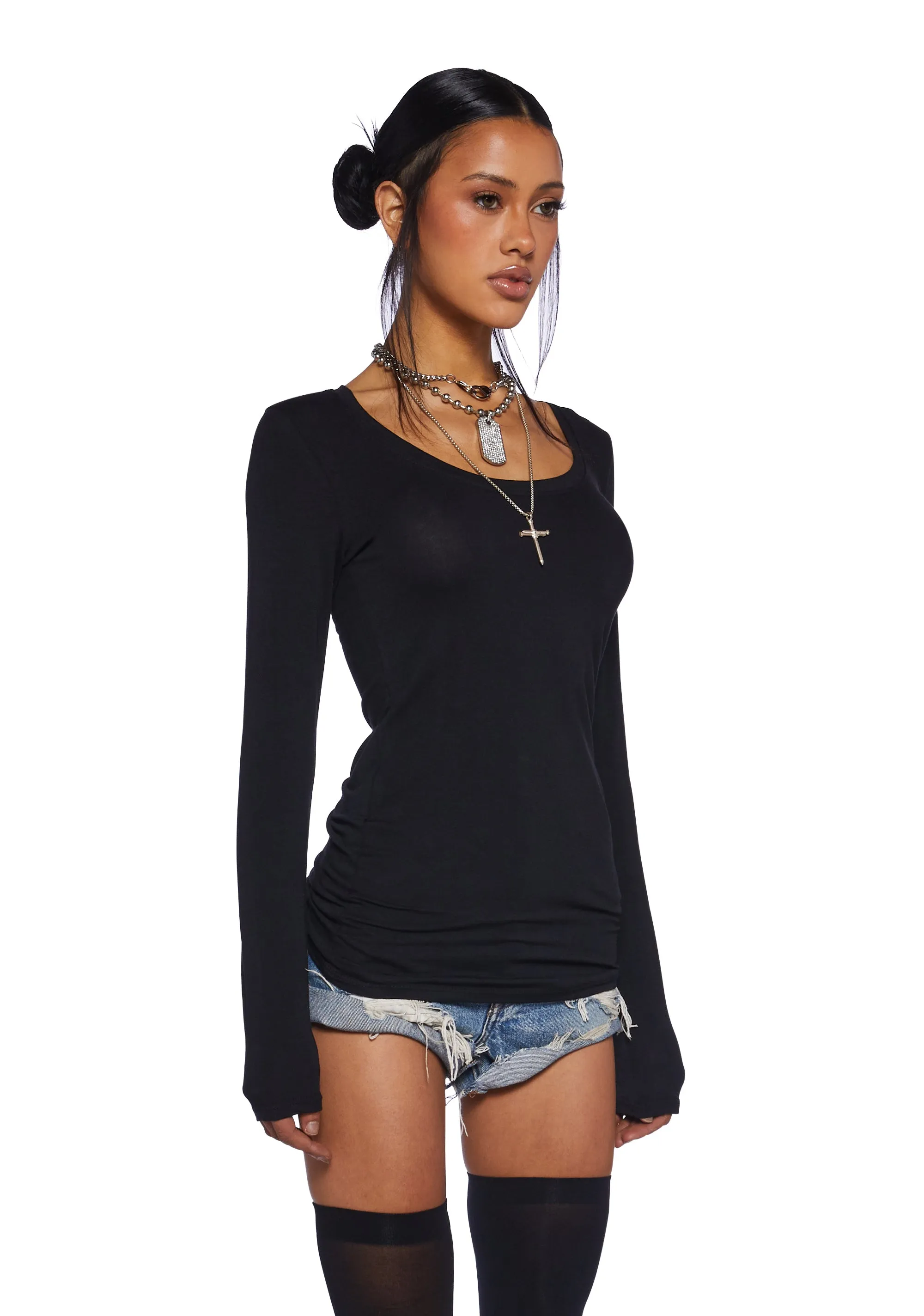 Taking It All Tunic Top-