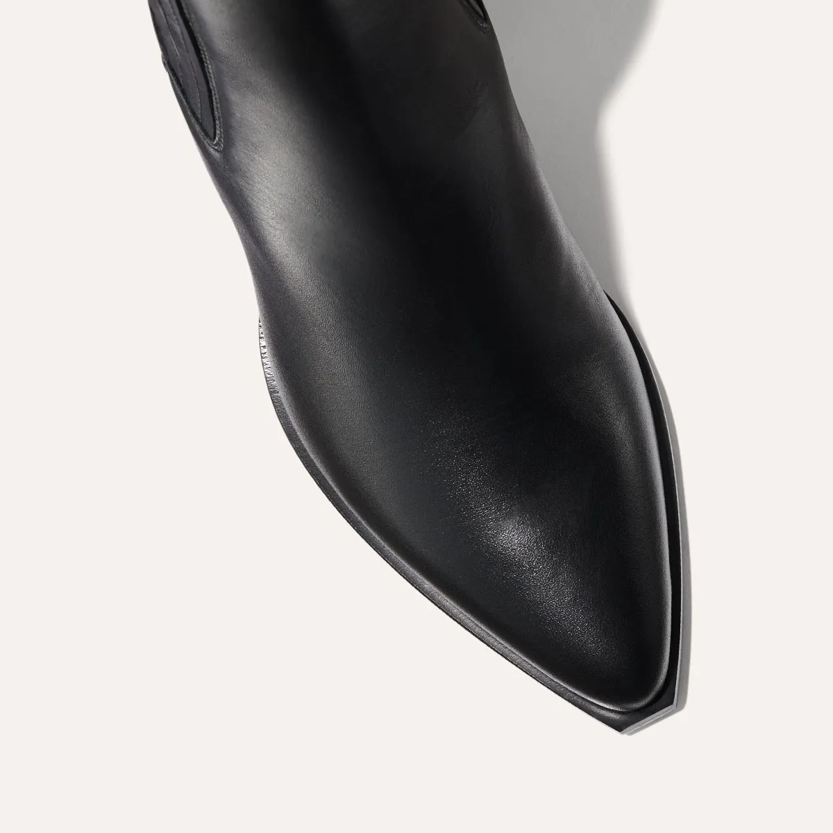 The Agnes Boot - Black Calf