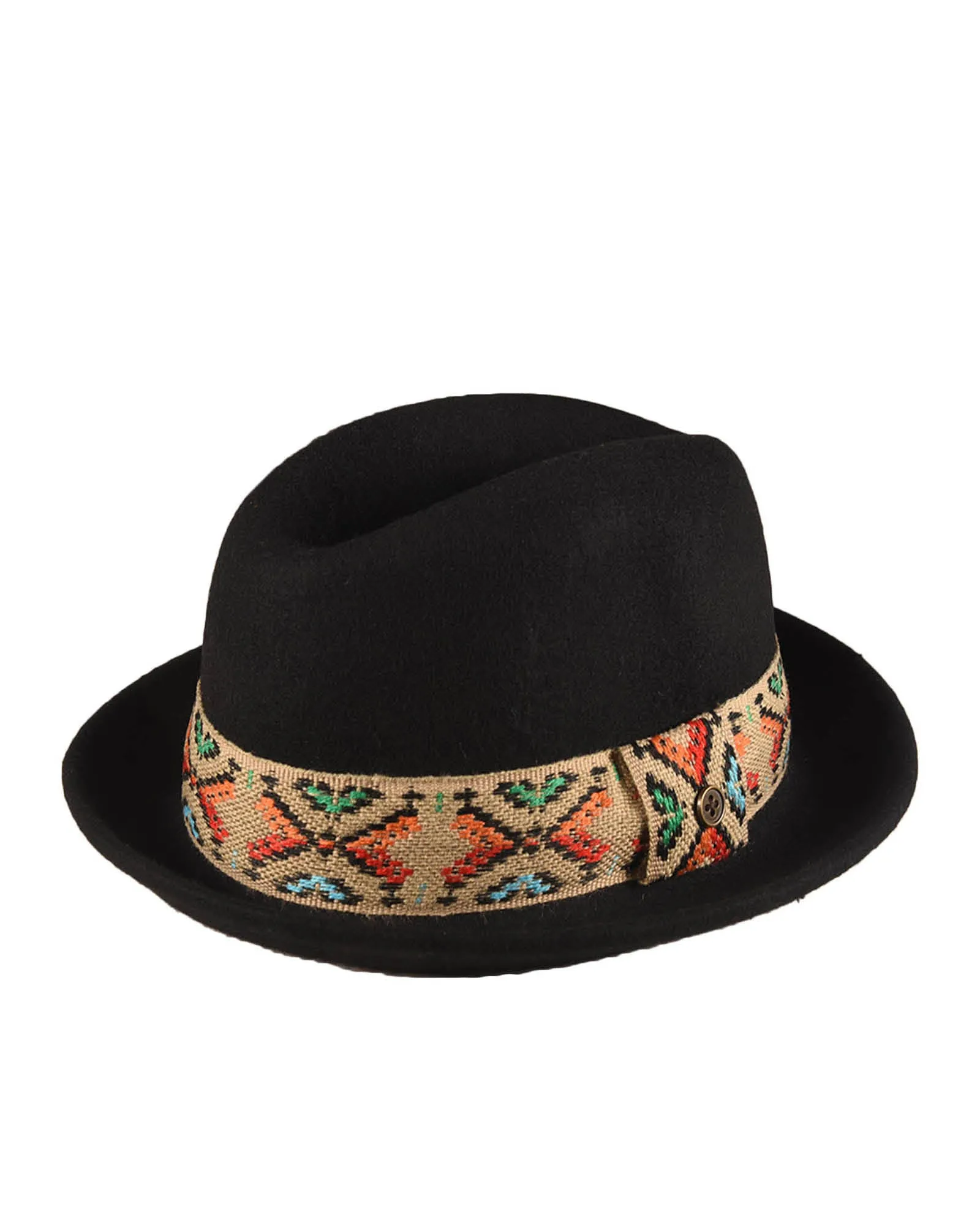 The New Shine Felt Hat - KIDS - BLACK