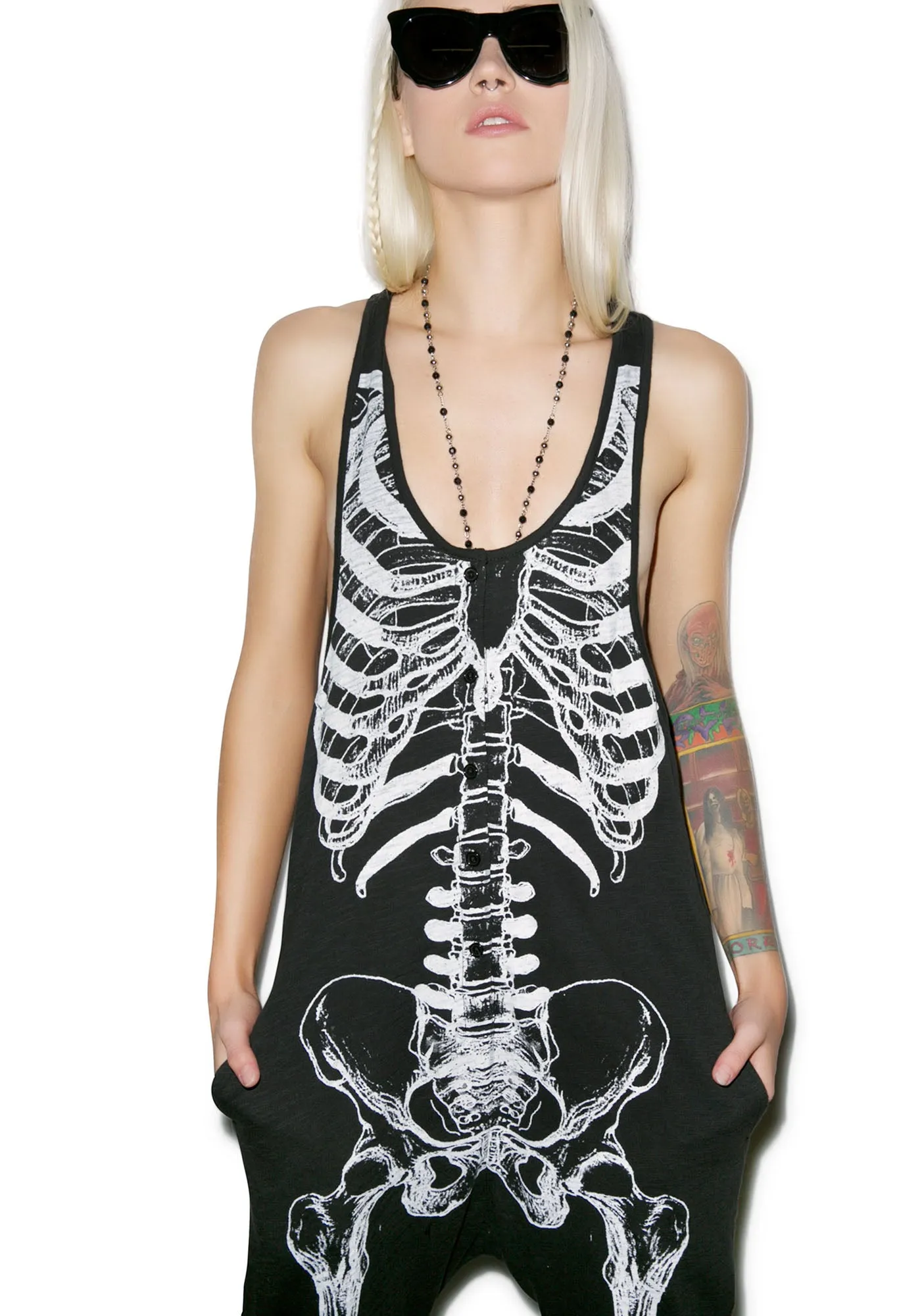 Them Bones Romper-