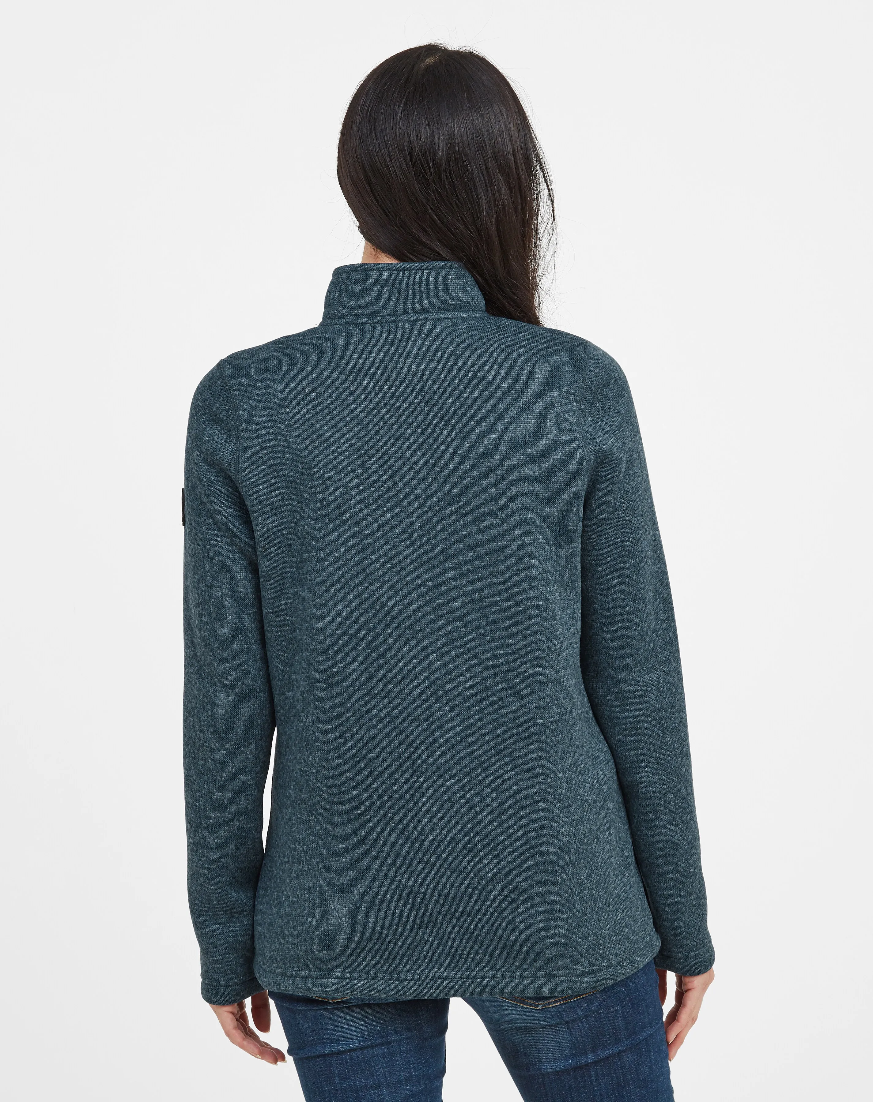 Tog24 Pearson Womens Fleece Zip Neck | Simply Be