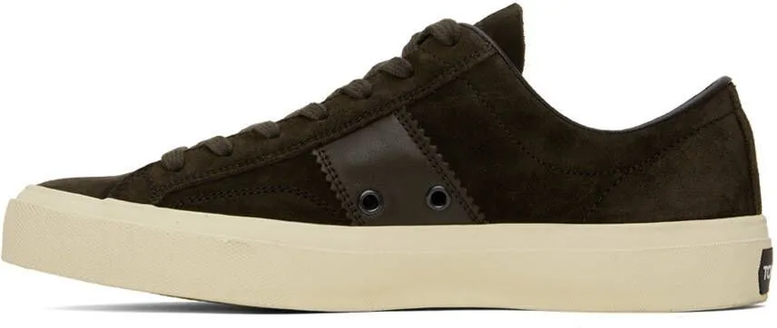 TOM FORD Brown Cambridge Sneakers