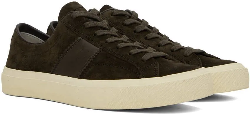 TOM FORD Brown Cambridge Sneakers