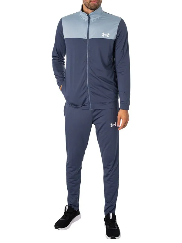 Under Armour Two Tone Tracksuit - Downpour Grey/Harbor Blue