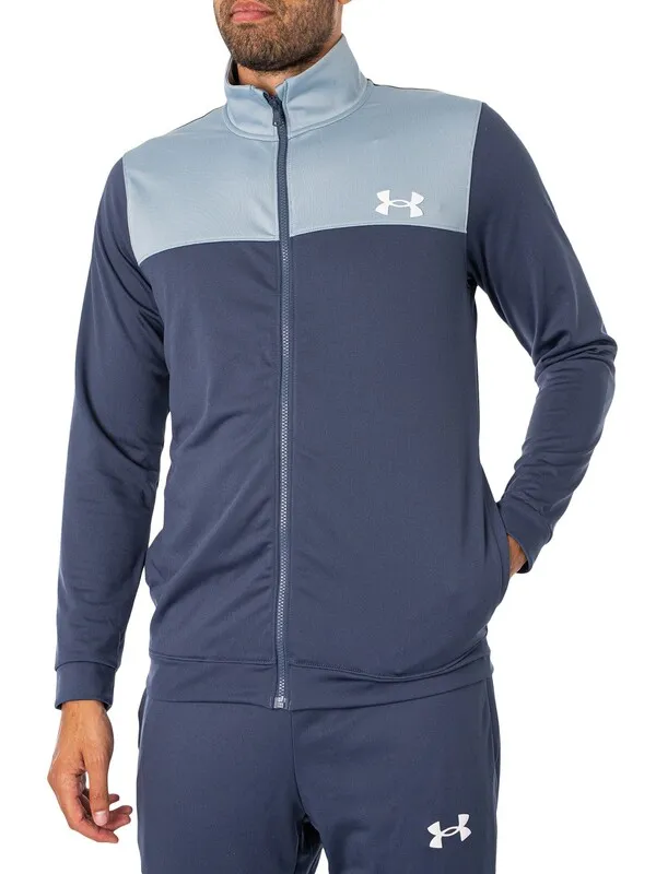 Under Armour Two Tone Tracksuit - Downpour Grey/Harbor Blue