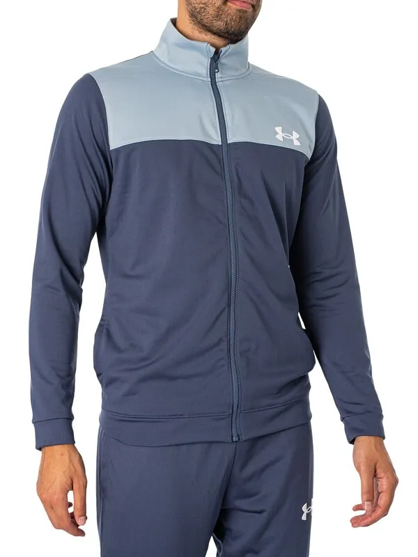 Under Armour Two Tone Tracksuit - Downpour Grey/Harbor Blue