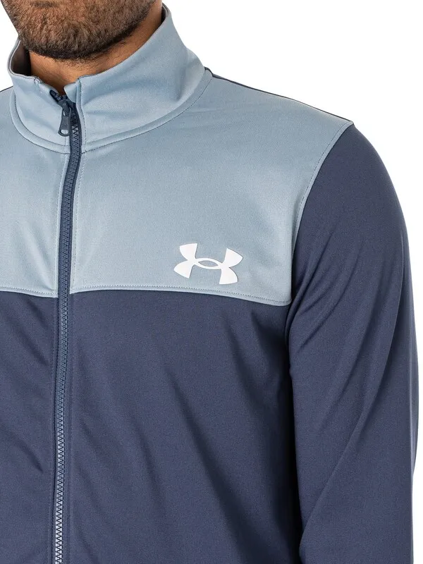 Under Armour Two Tone Tracksuit - Downpour Grey/Harbor Blue