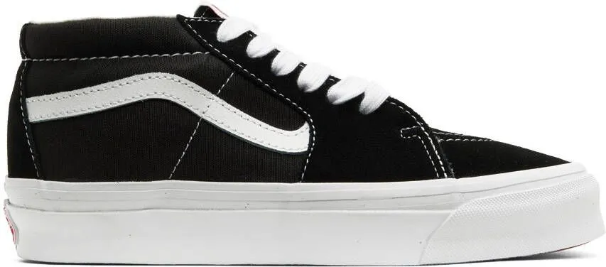 Vans Black OG Sk8 Mid LX Sneakers