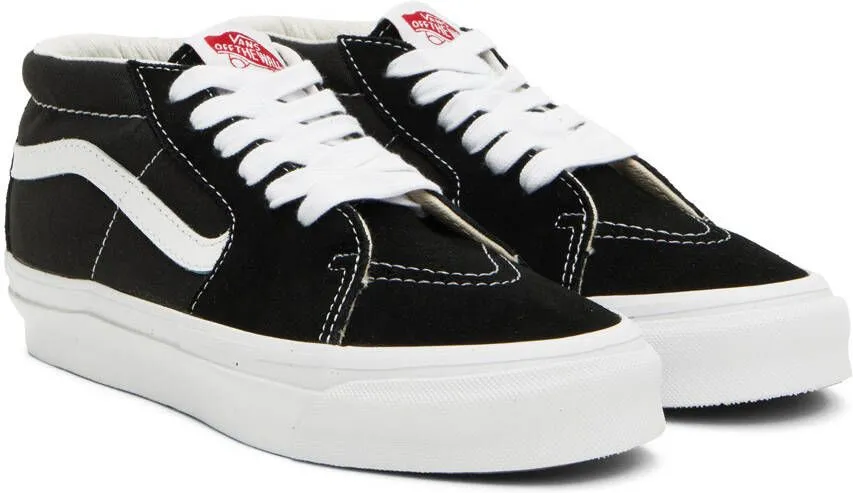 Vans Black OG Sk8 Mid LX Sneakers