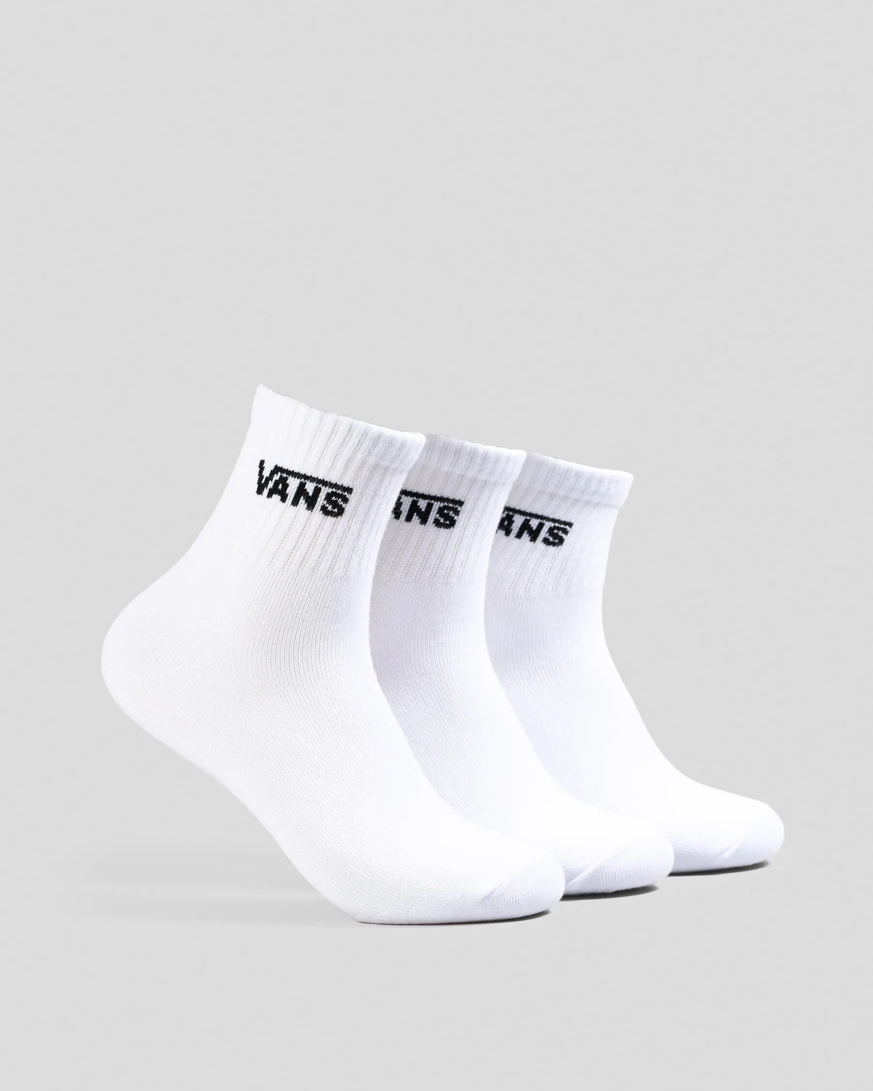 Vans Classic Half Crew Socks - 3 Pack