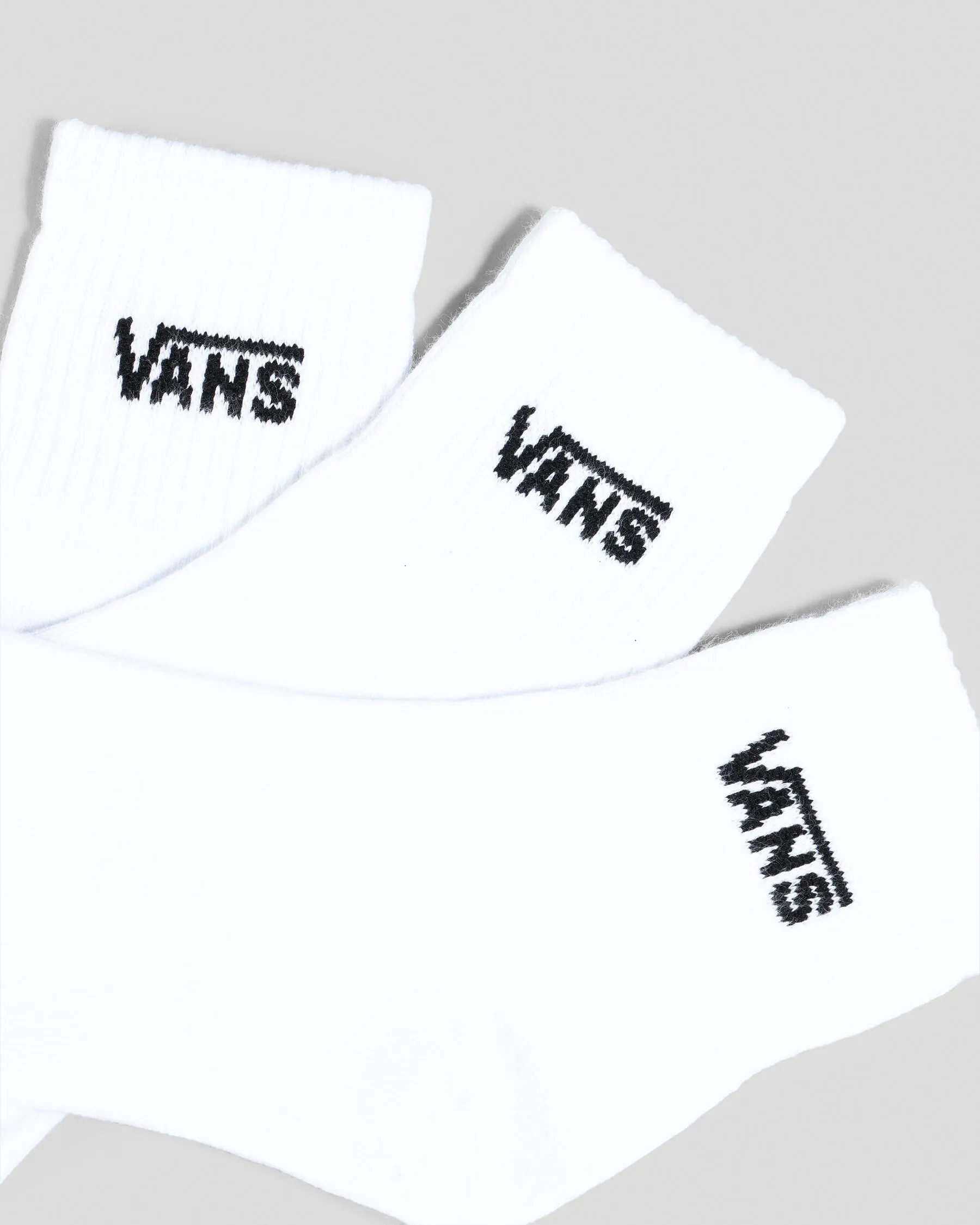 Vans Classic Half Crew Socks - 3 Pack