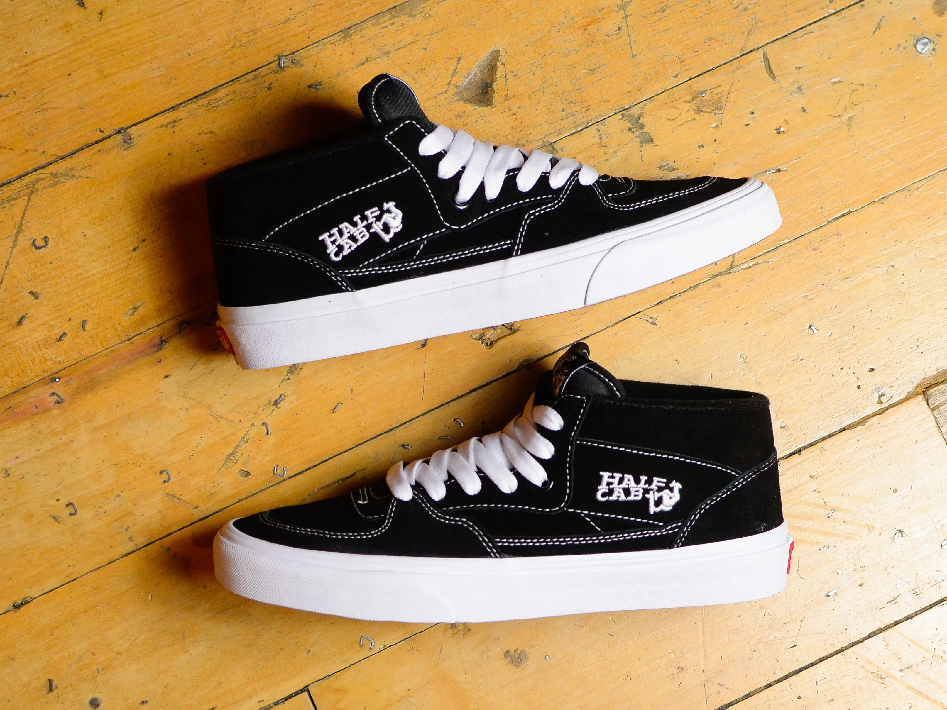 Vans Half Cab Black - Black / White