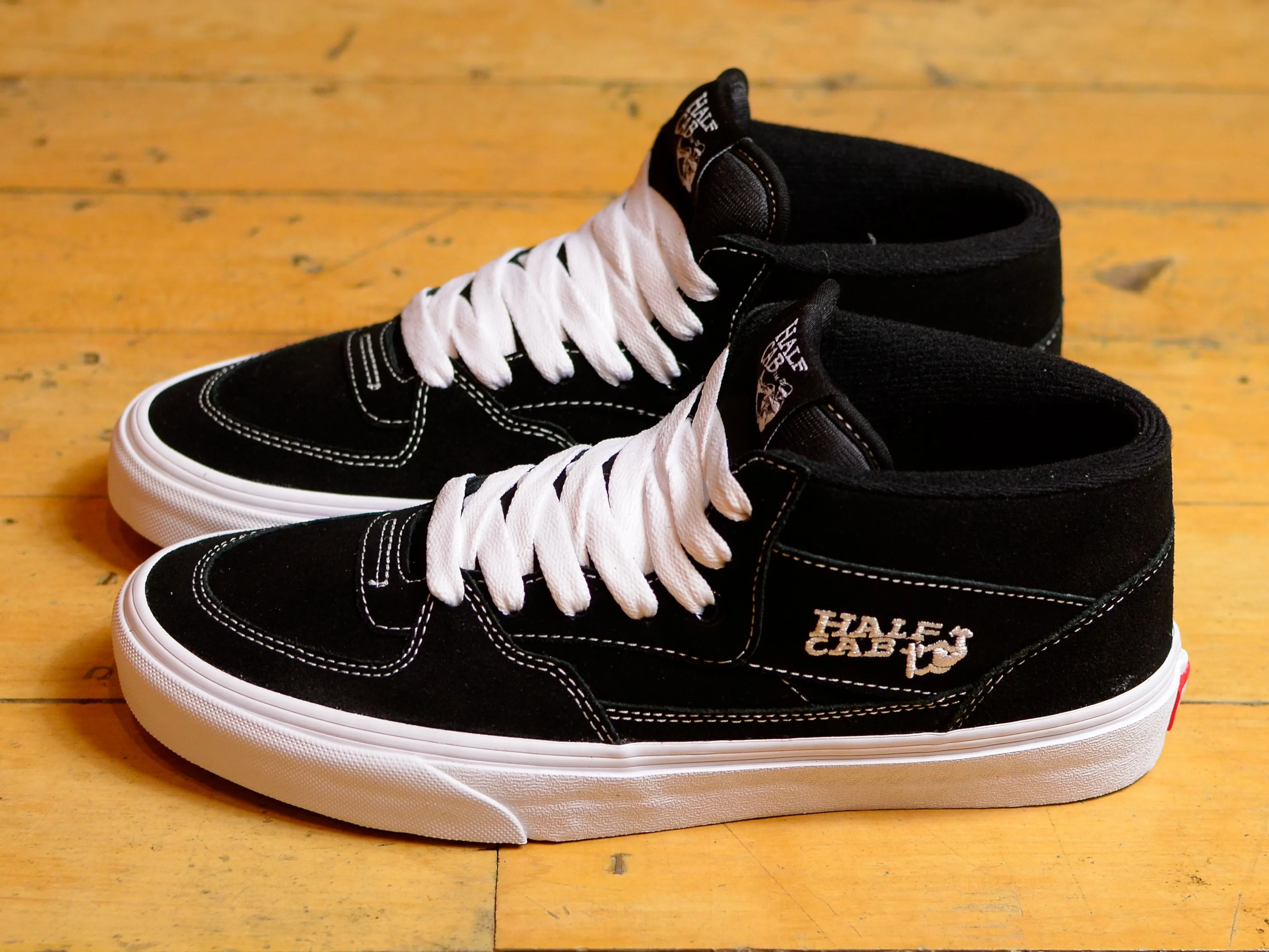 Vans Half Cab Black - Black / White