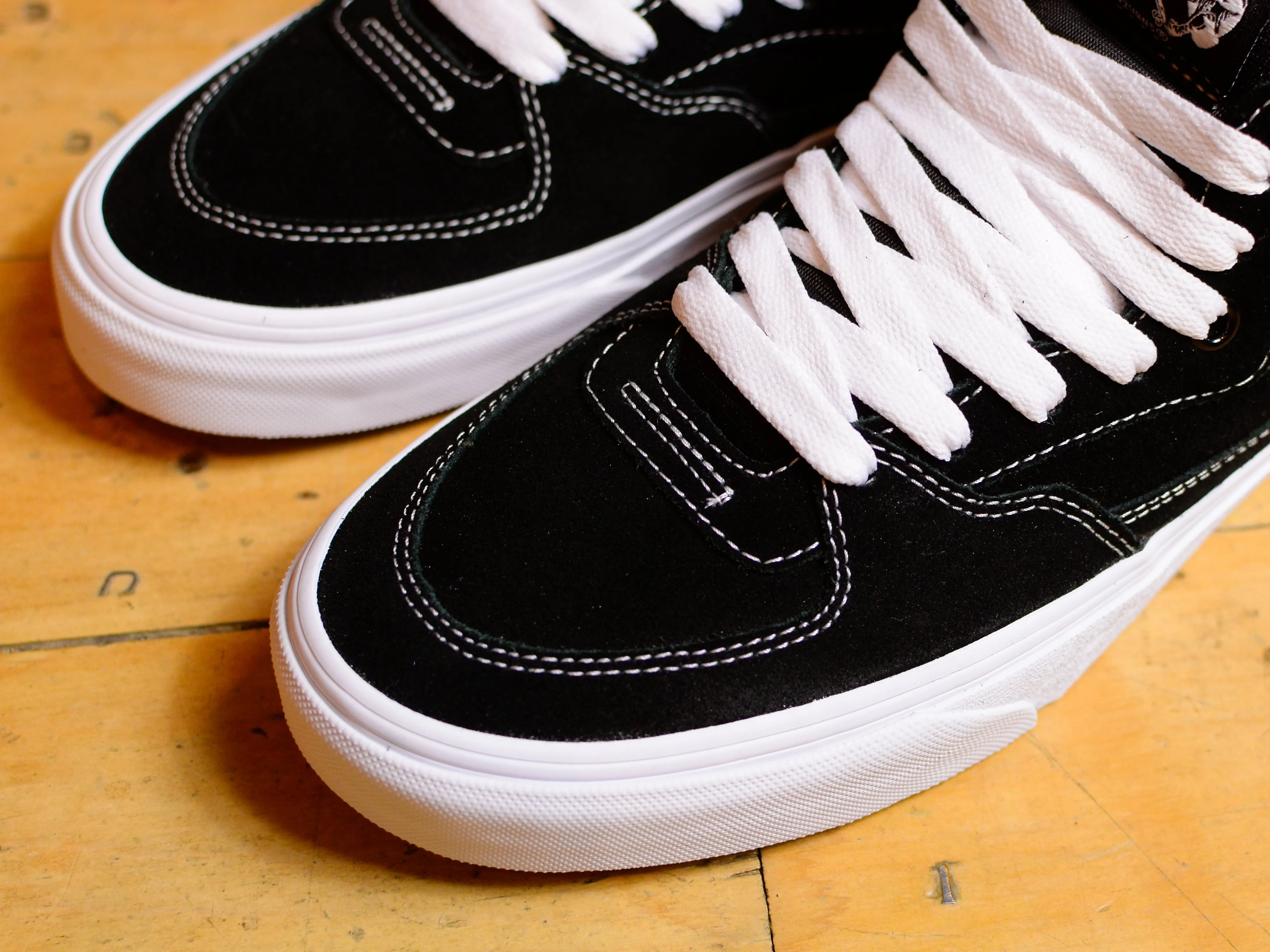 Vans Half Cab Black - Black / White