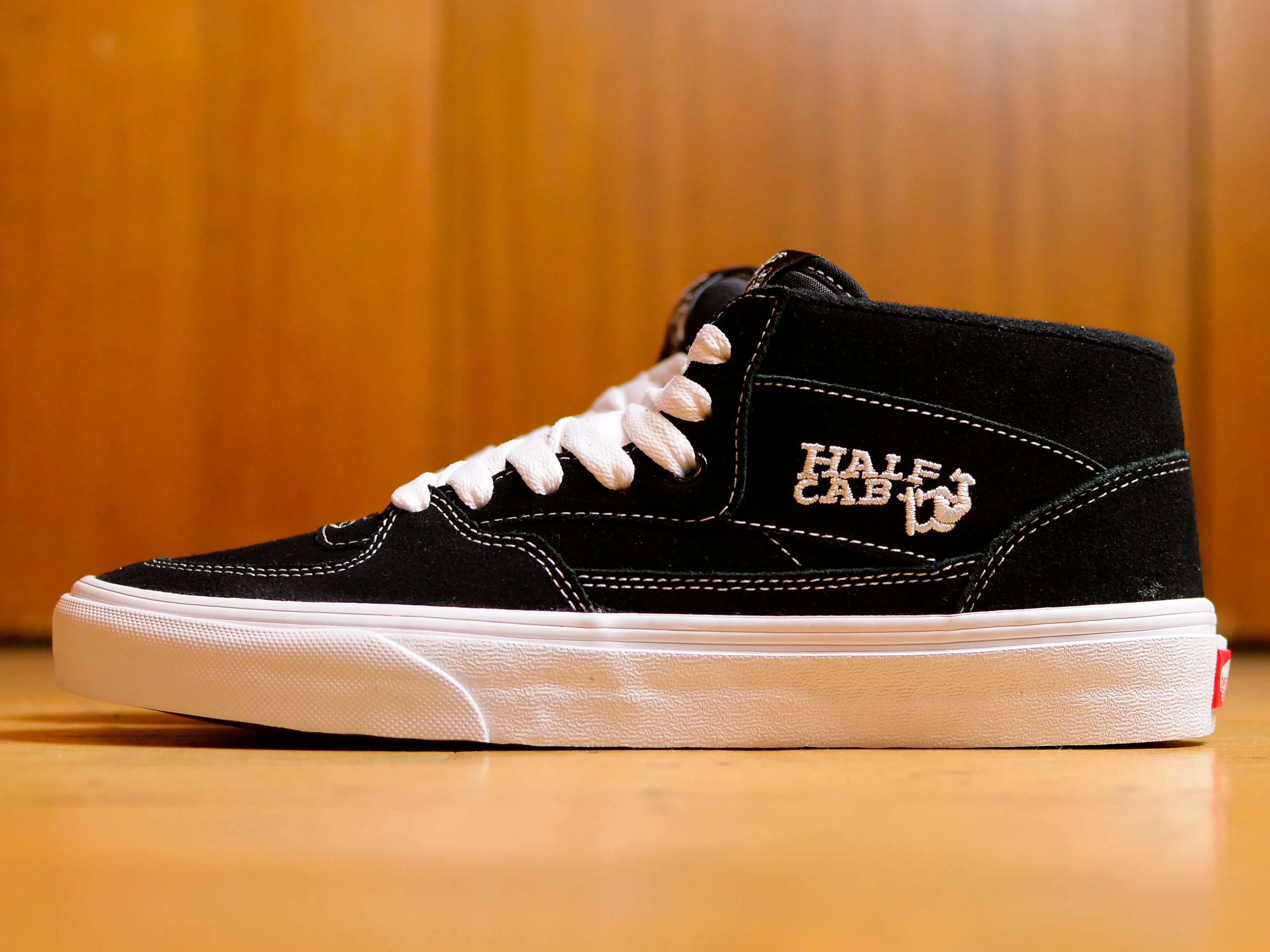 Vans Half Cab Black - Black / White