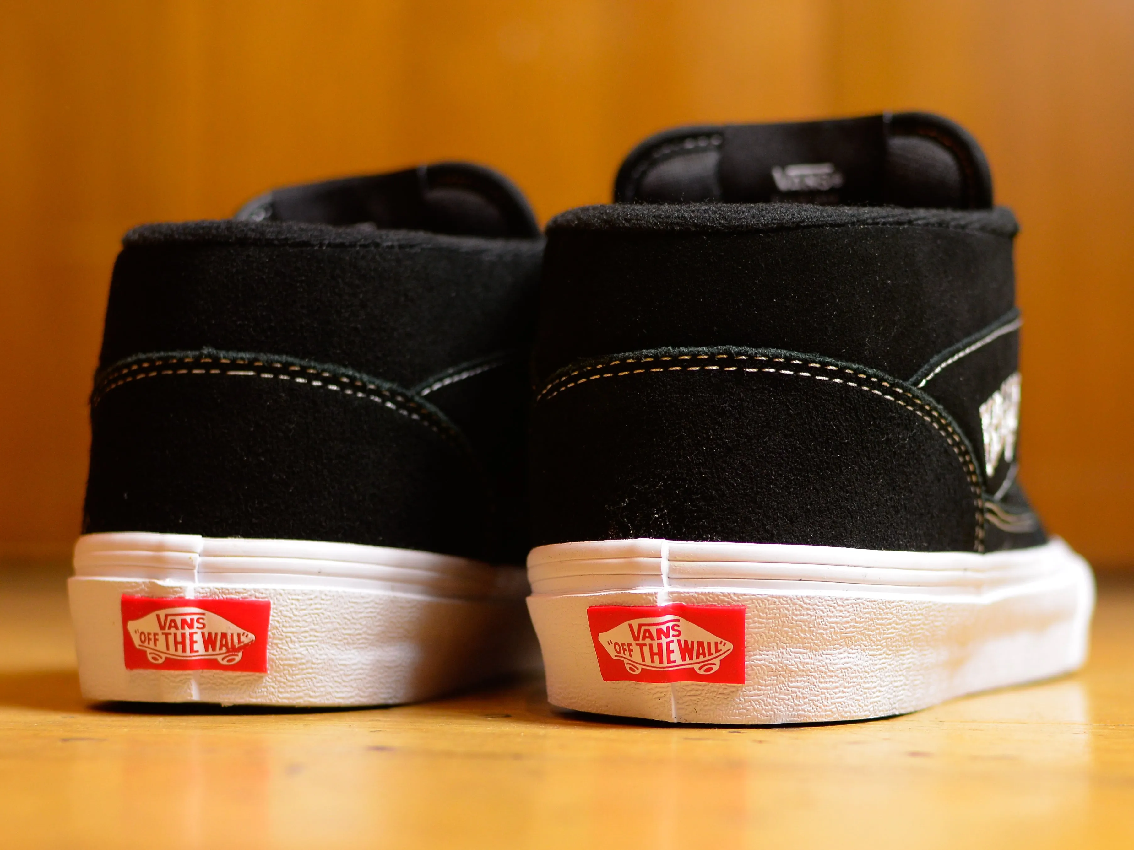 Vans Half Cab Black - Black / White