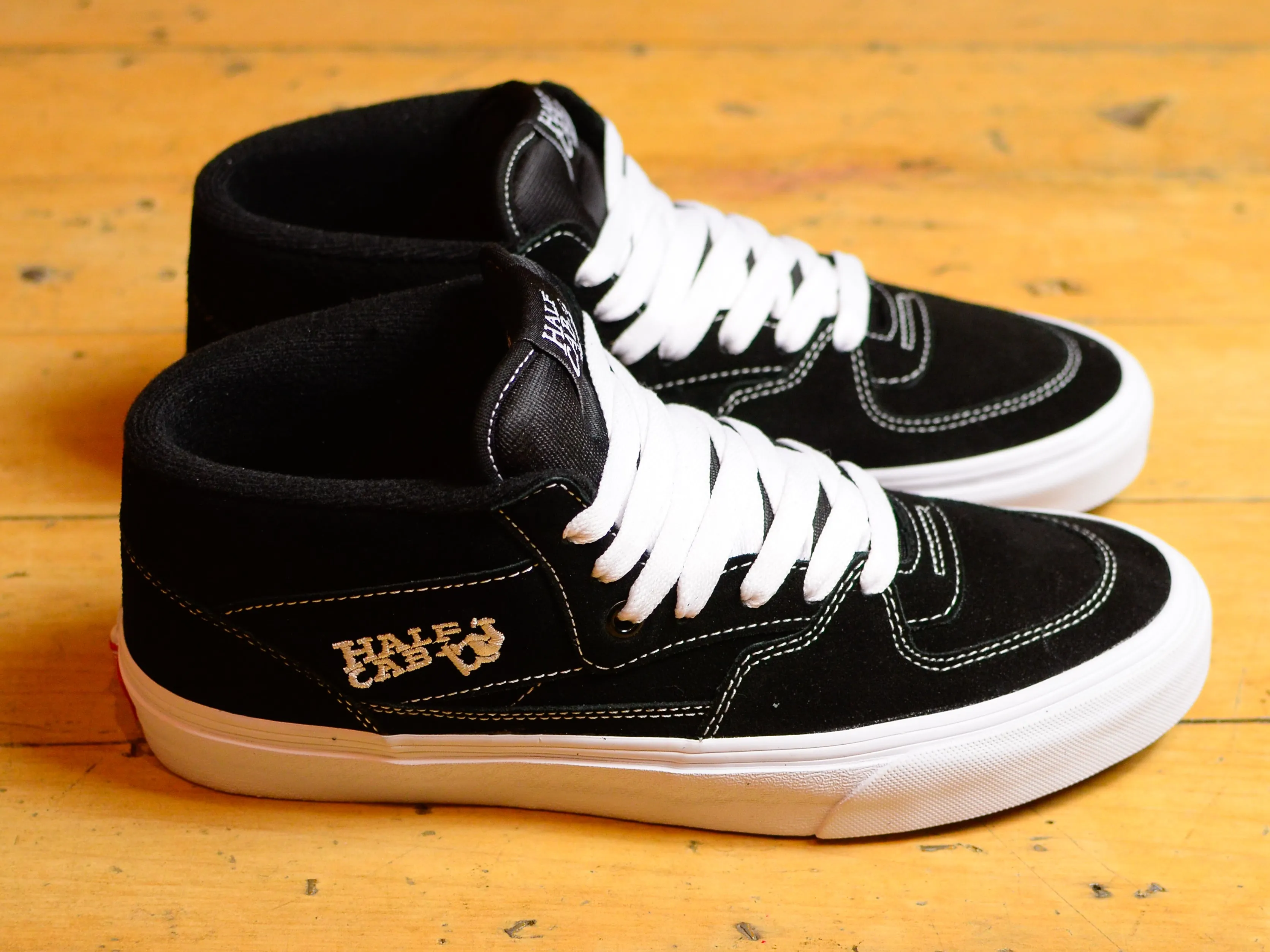 Vans Half Cab Black - Black / White