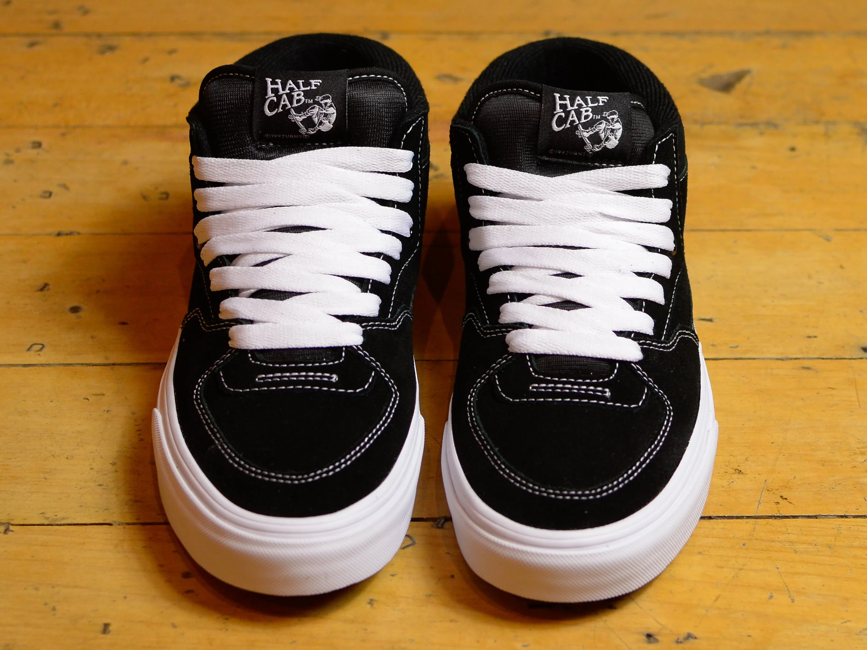 Vans Half Cab Black - Black / White