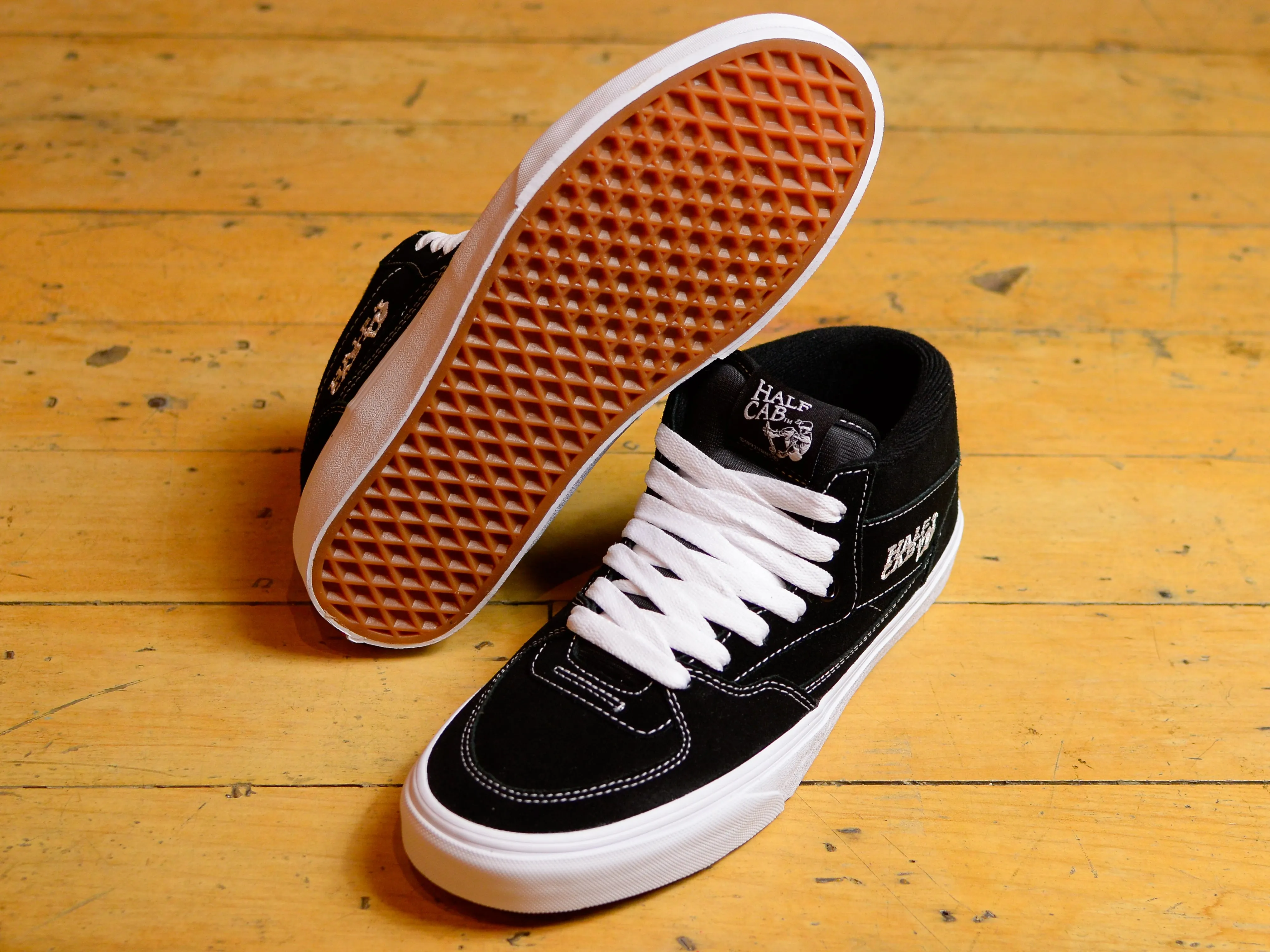 Vans Half Cab Black - Black / White