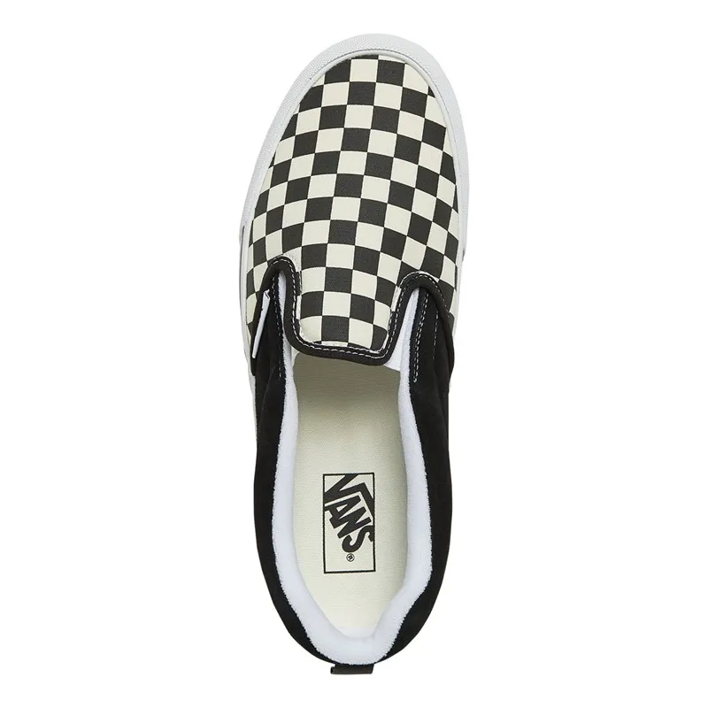 Vans Knu Slip Trainers Checkerboard/True White