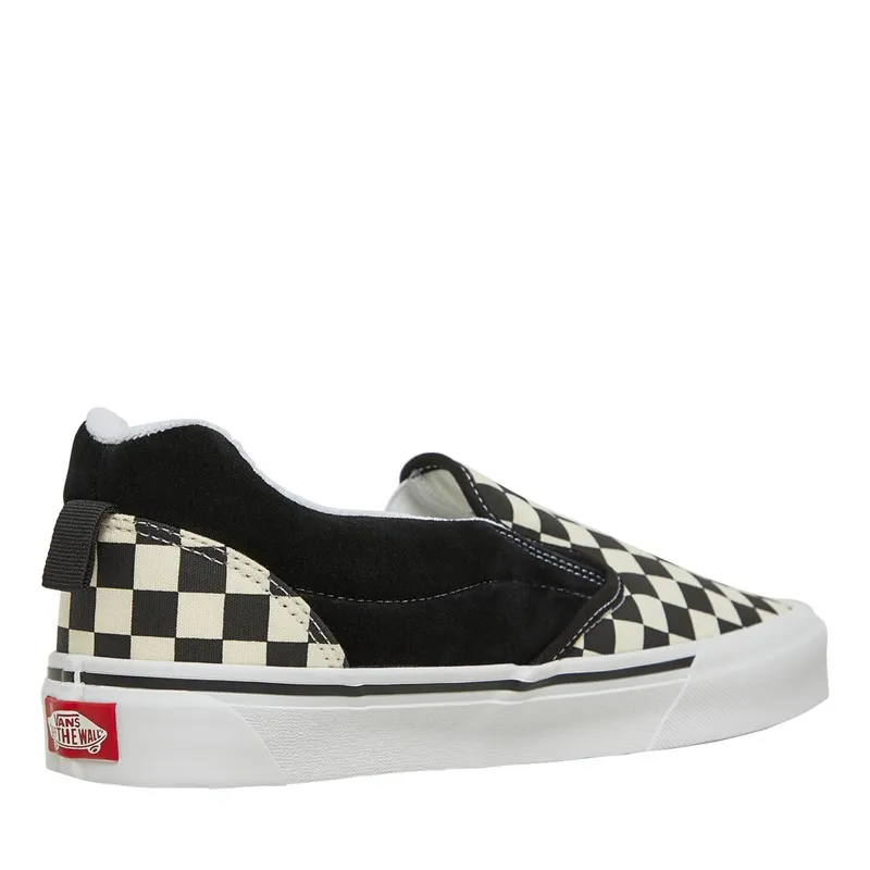 Vans Knu Slip Trainers Checkerboard/True White