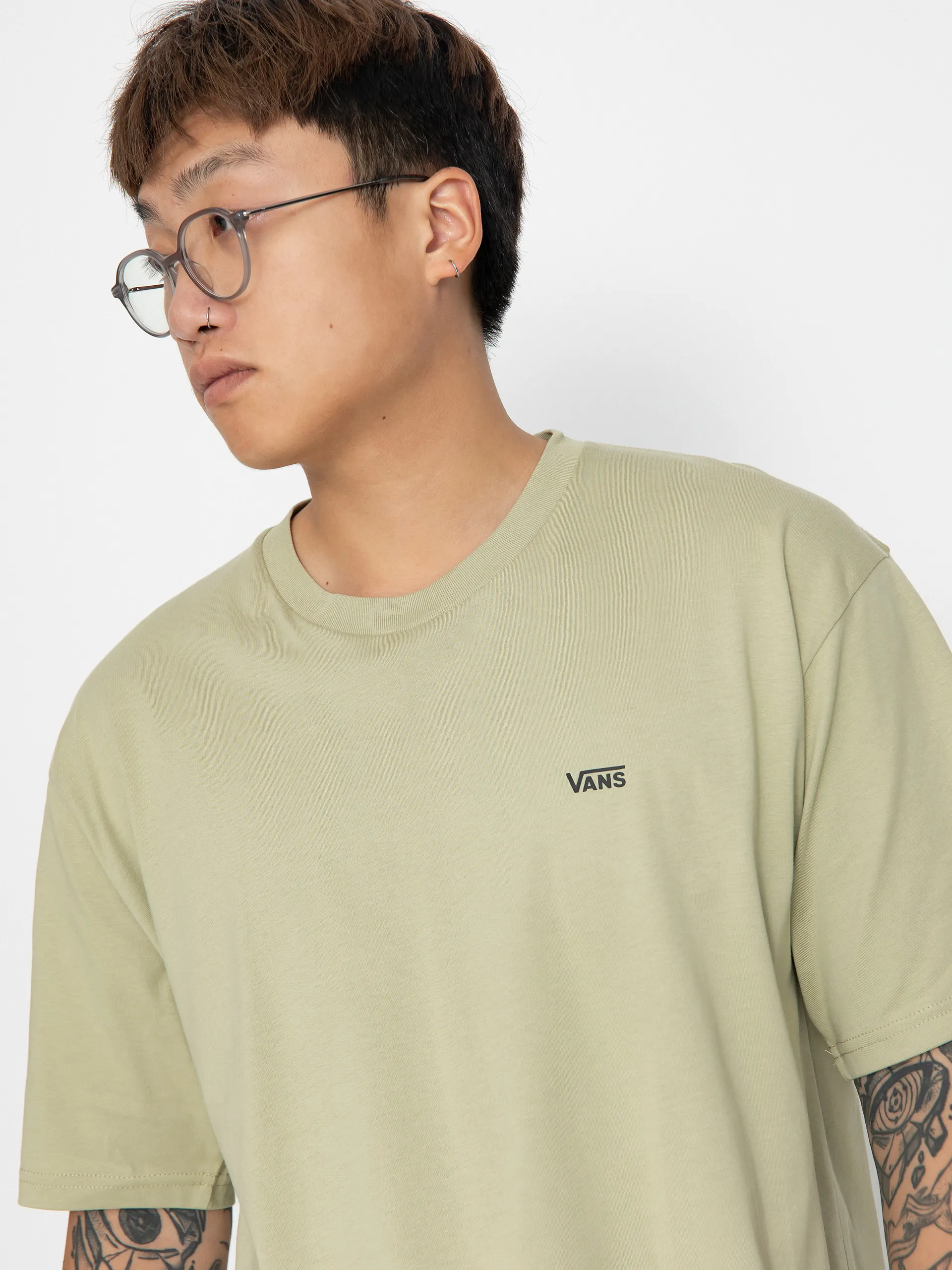 Vans Left Chest Logo T-Shirt (elm)