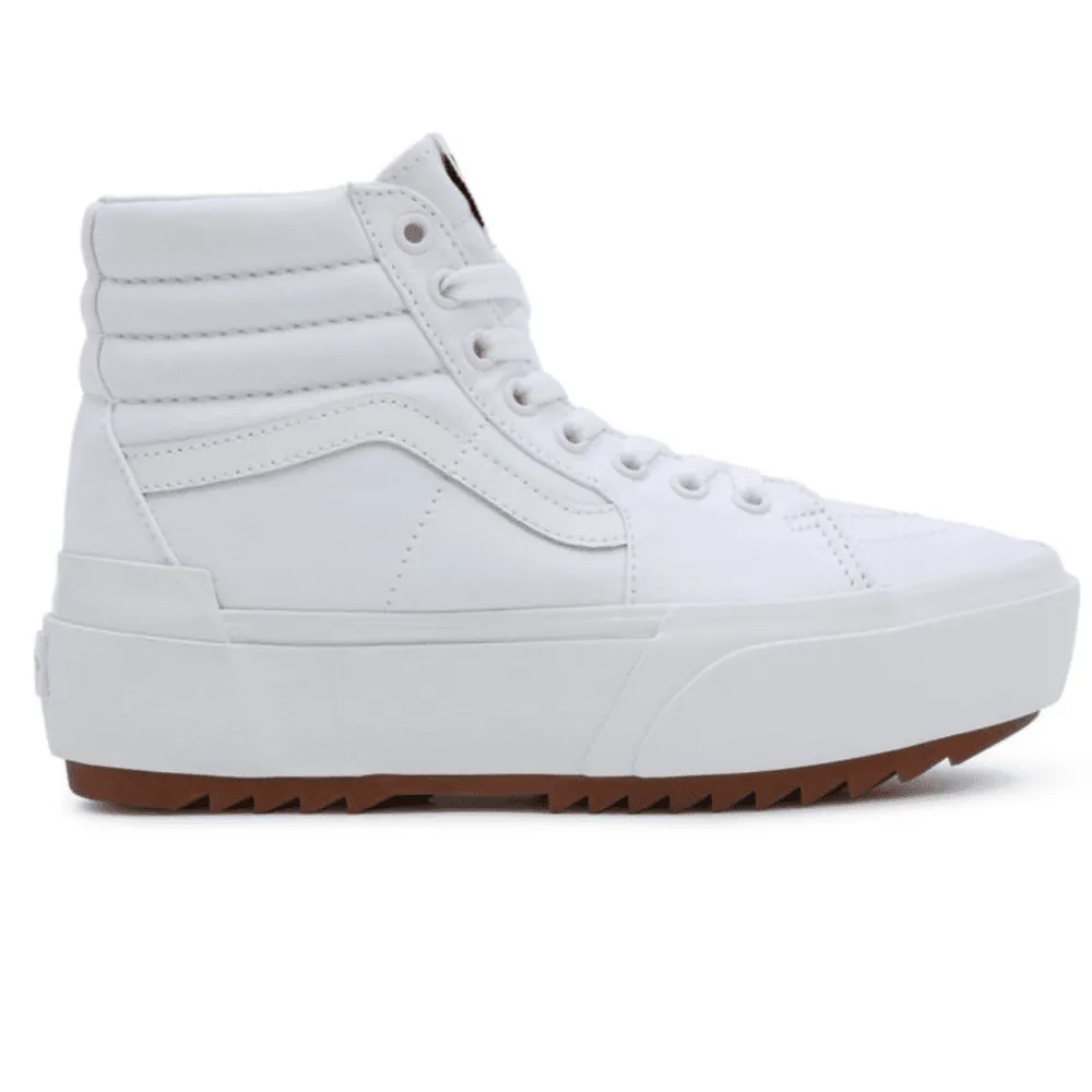 Vans SK8 Hi Stacked Hi Top - White