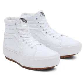 Vans SK8 Hi Stacked Hi Top - White