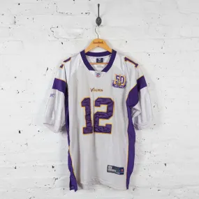 Vintage Reebok Minnesota Vikings NFL Jersey - White - XL