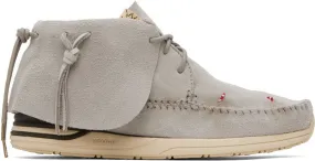 Visvim Gray FBT Lhamo-Folk Sneakers