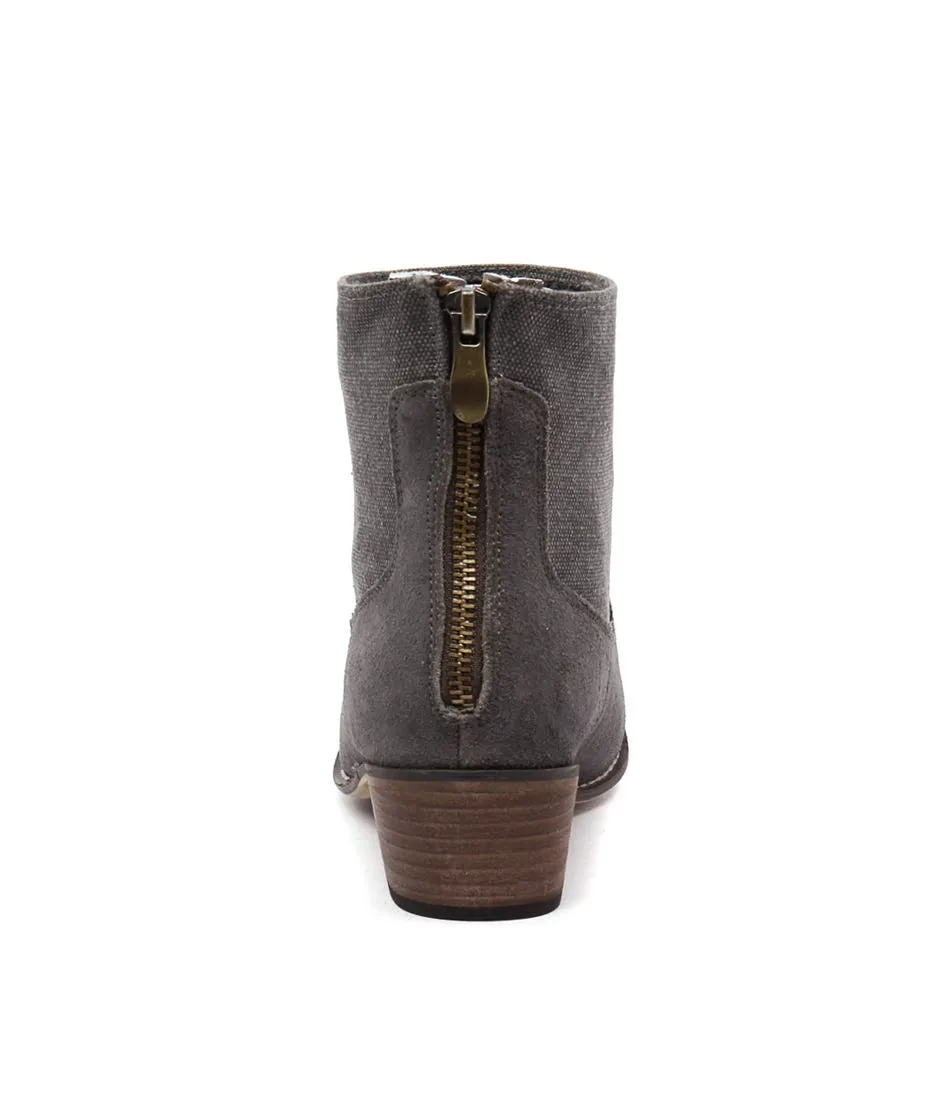 WALNUT Smith Boot Light Grey Suede