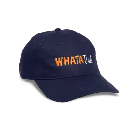 WhataDad Navy Dad Hat