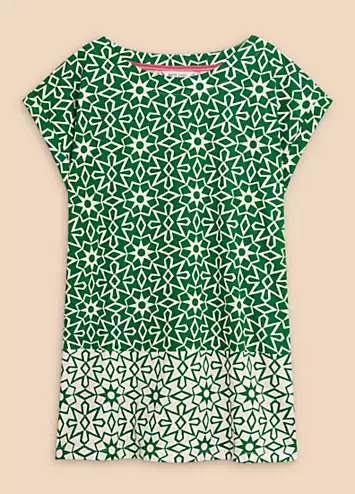 White Stuff Carrie Green Tunic | Grattan