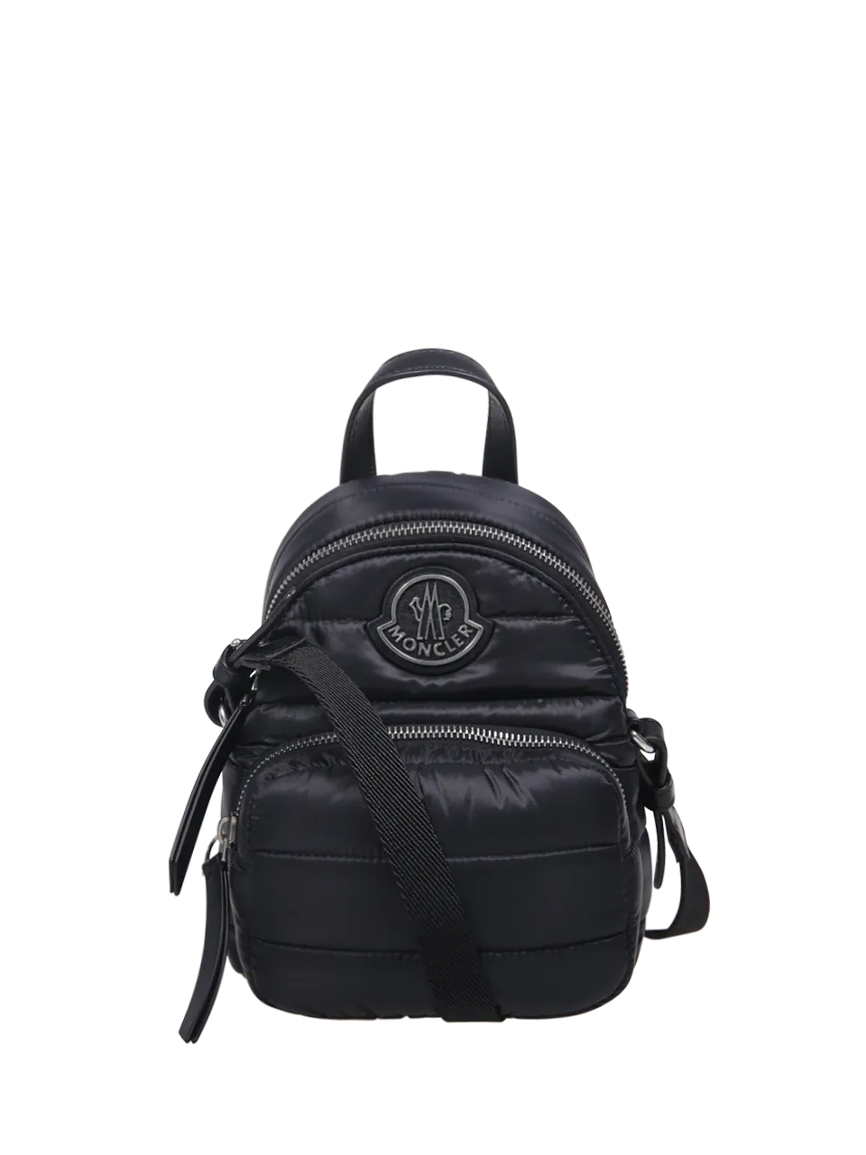 WOMAN MONCLER BLACK POLYAMIDE KILIA SMALL CROSS BODY BAG