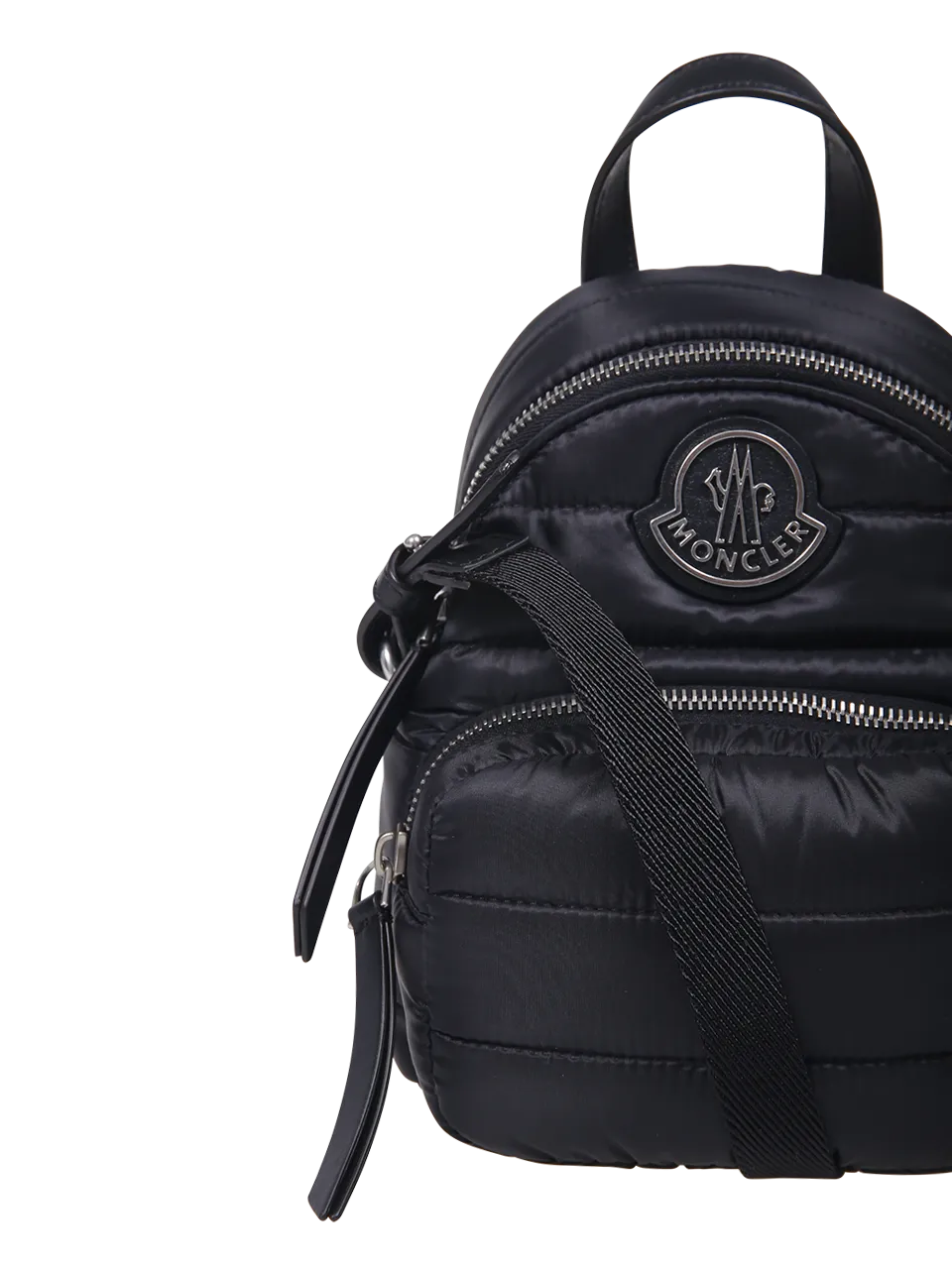 WOMAN MONCLER BLACK POLYAMIDE KILIA SMALL CROSS BODY BAG