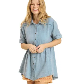 Women's Umgee Button Down Tunic